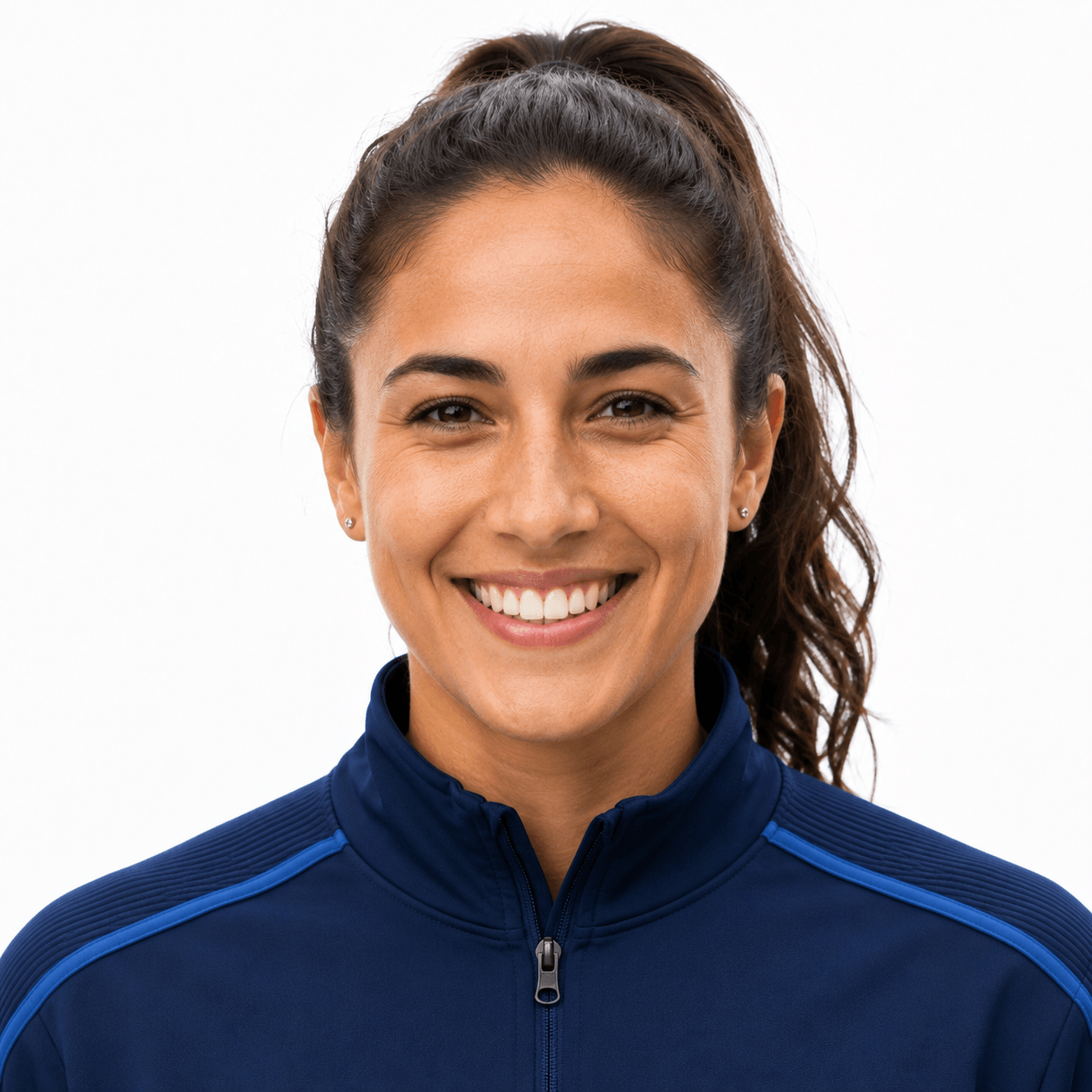 Frau im Jogginganzug